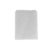 A plain white paper envelope or gift bag shown flat against a white background.