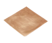 Brown paper bag no handle with white background
