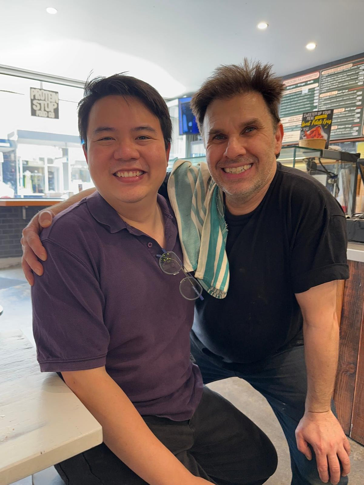 Eric from Protein Stop with Andrew from CPS